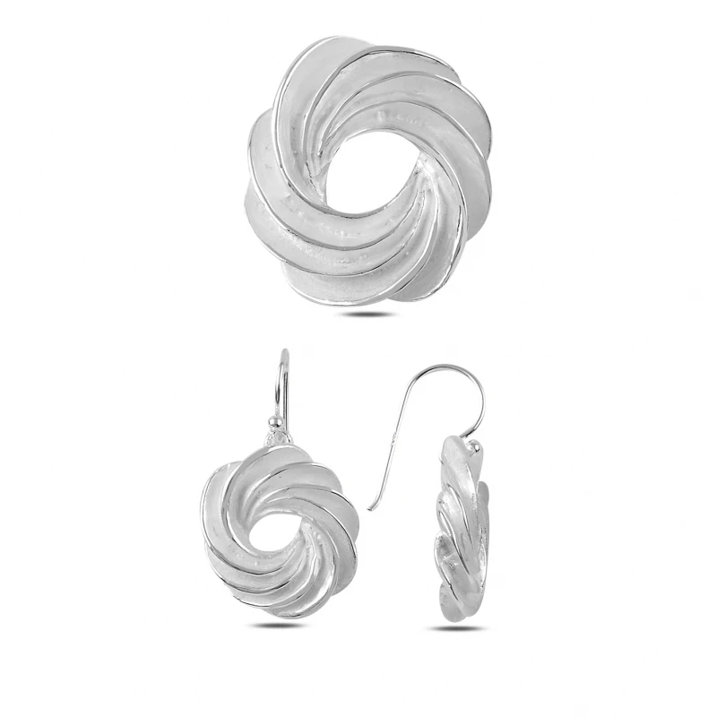 

Silver 925 Sterling Set Without Stone