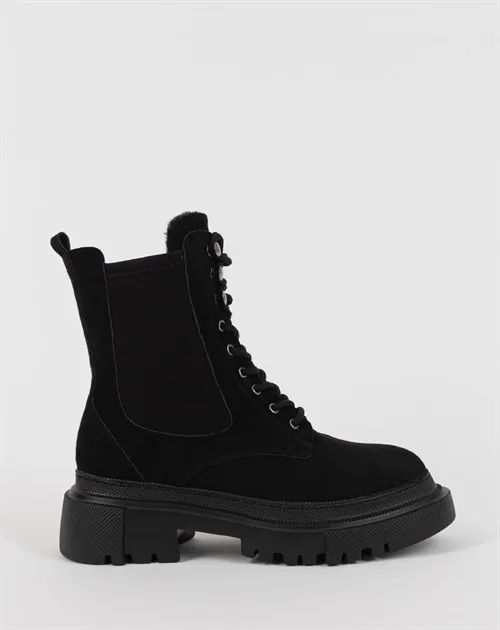 

2021 Trend Women's Boots, PU Suede, Stylish, Stylish Women's Boots, in Black and Beige Colors, Made in Turkey