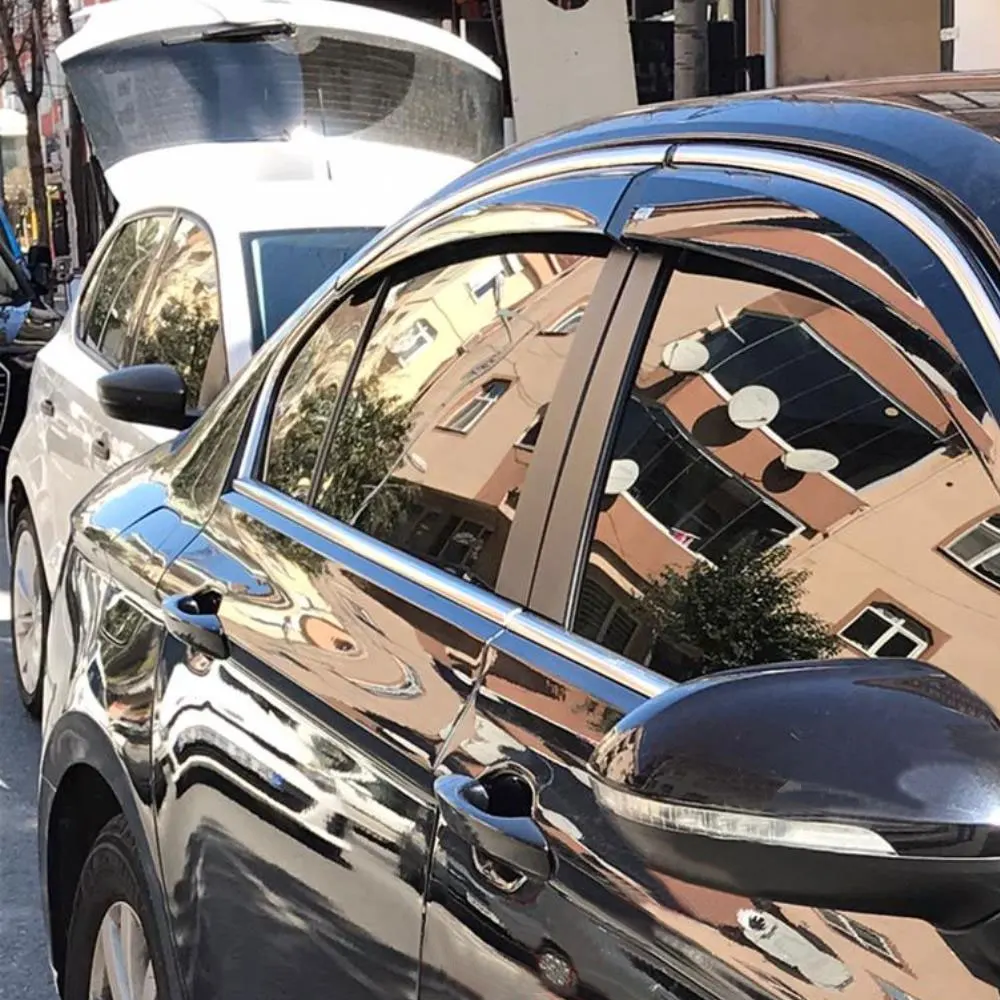 Автомобильные оконные аксессуары для VW Volkswagen PASSAT B6 B7 B8 2006 2019 хромированный