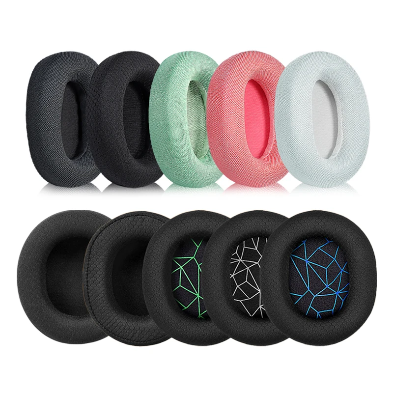 Сменные кожаные амбушюры губчатые для наушников SteelSeries Arctis pro 3 5 7 наушники |