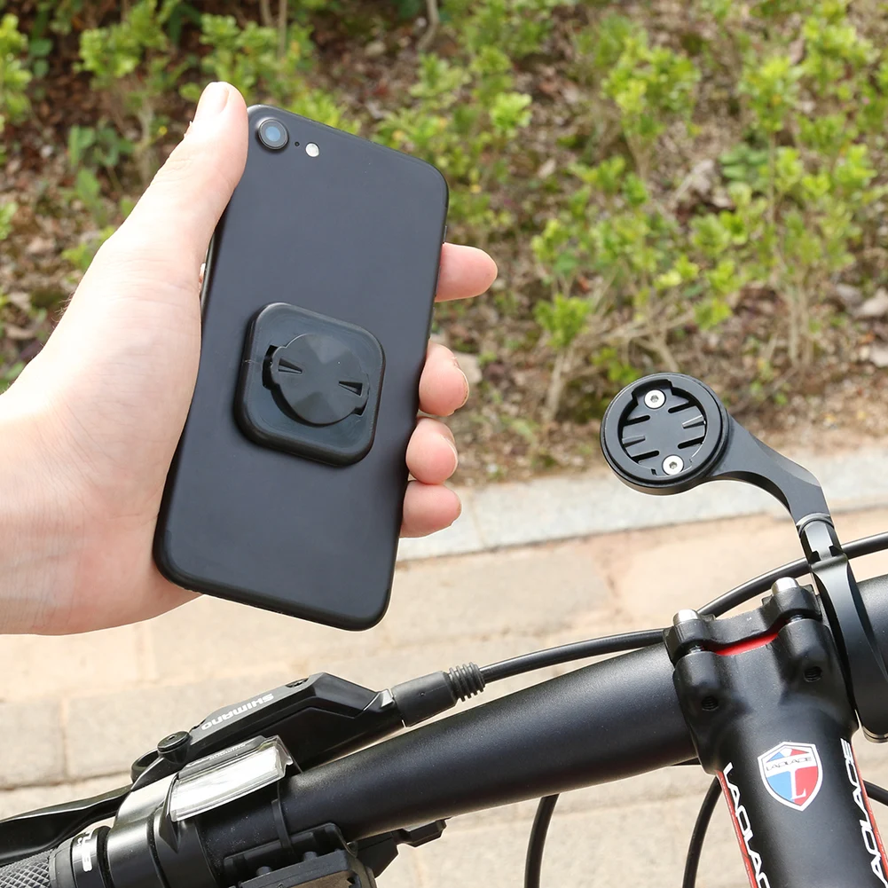 Bike Bicycle Mobile Phone Sticker Mount Phone Holder Riding Strong Adhesive Support Stand Back Button Paste Adapter for GARMIN