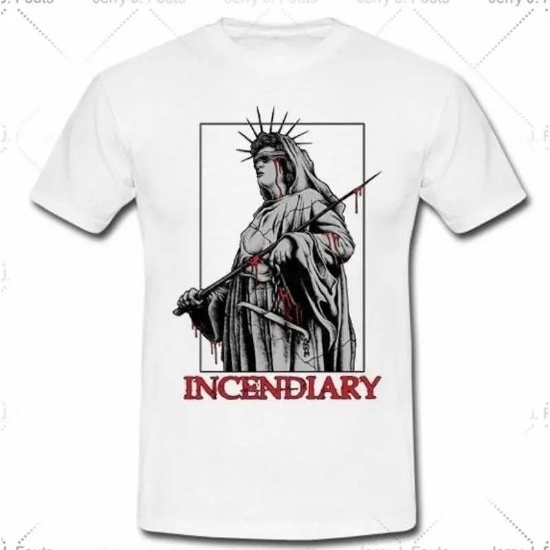 Тонкая мужская одежда классные endiary Нью Йорк Harore белая футболка S M L Xl 2xl 3xl|Мужские