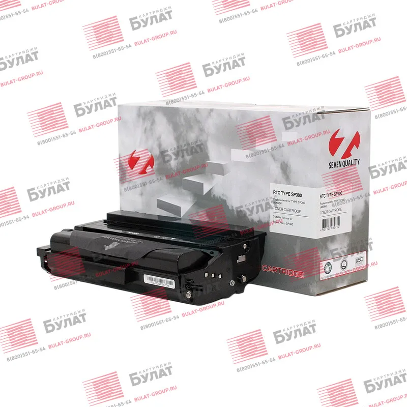 Лазерный картридж 7Q SP300 (406956) для Ricoh Aficio SP 300 (Чёрный 1500 стр.) | Компьютеры и офис