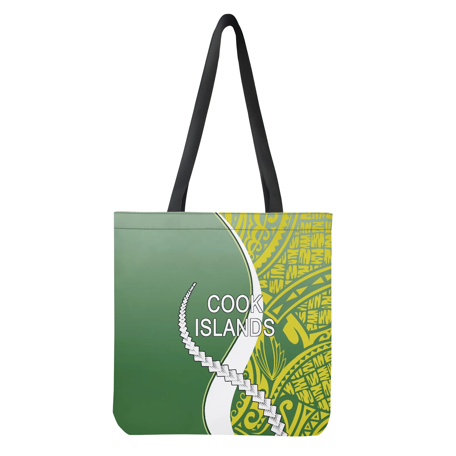 

Tote Bags for Women Canvas 2022 New Luxury Handbags Cook Island Flag Logo Shopping Bag Fabric Reusable Designer Logo Handbag