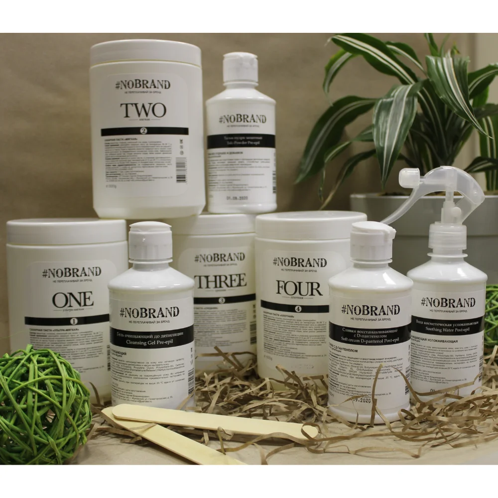 Вода косметическая для удаления остатков сахарной пасты 300 мл NO BRAND Очищение кожи