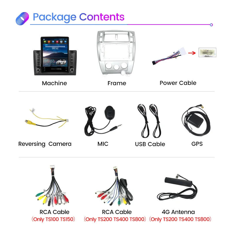 128G Android Автомобильное радио для Hyundai Tucson 2004 - 2013 Мультимедийный видеоплеер