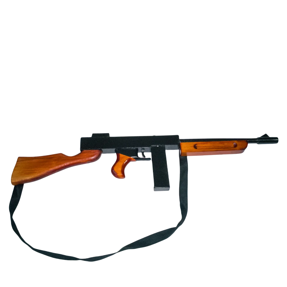 Игрушечное оружие Пистолет-пулемет Томпсона армейский