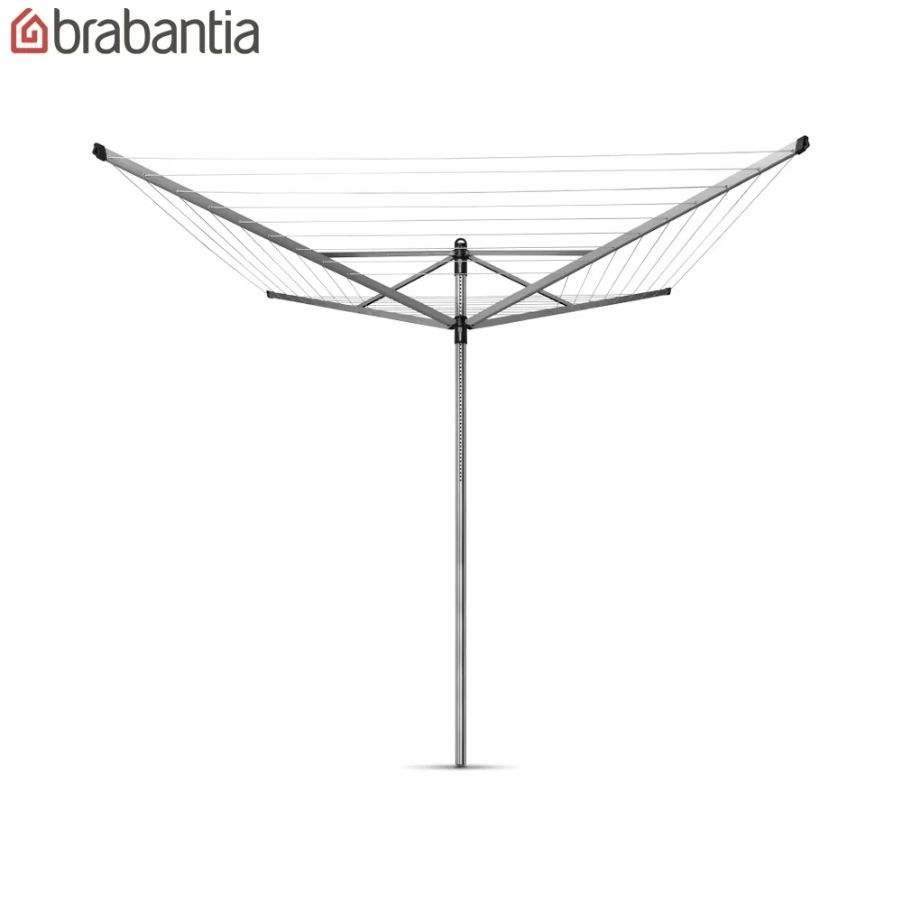 Сушилка уличная для белья Brabantia &quotLift O Matic&quot 50м навески с чехлом серый металлик
