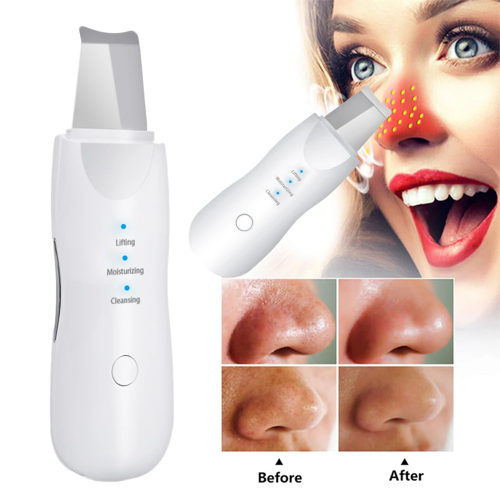 

Blackhead Remover Face Deep Pore Cleaner Removal Skin Scrubber Vacuum Suction Facial SPA Diamond Beauty Care Tool Skin Care