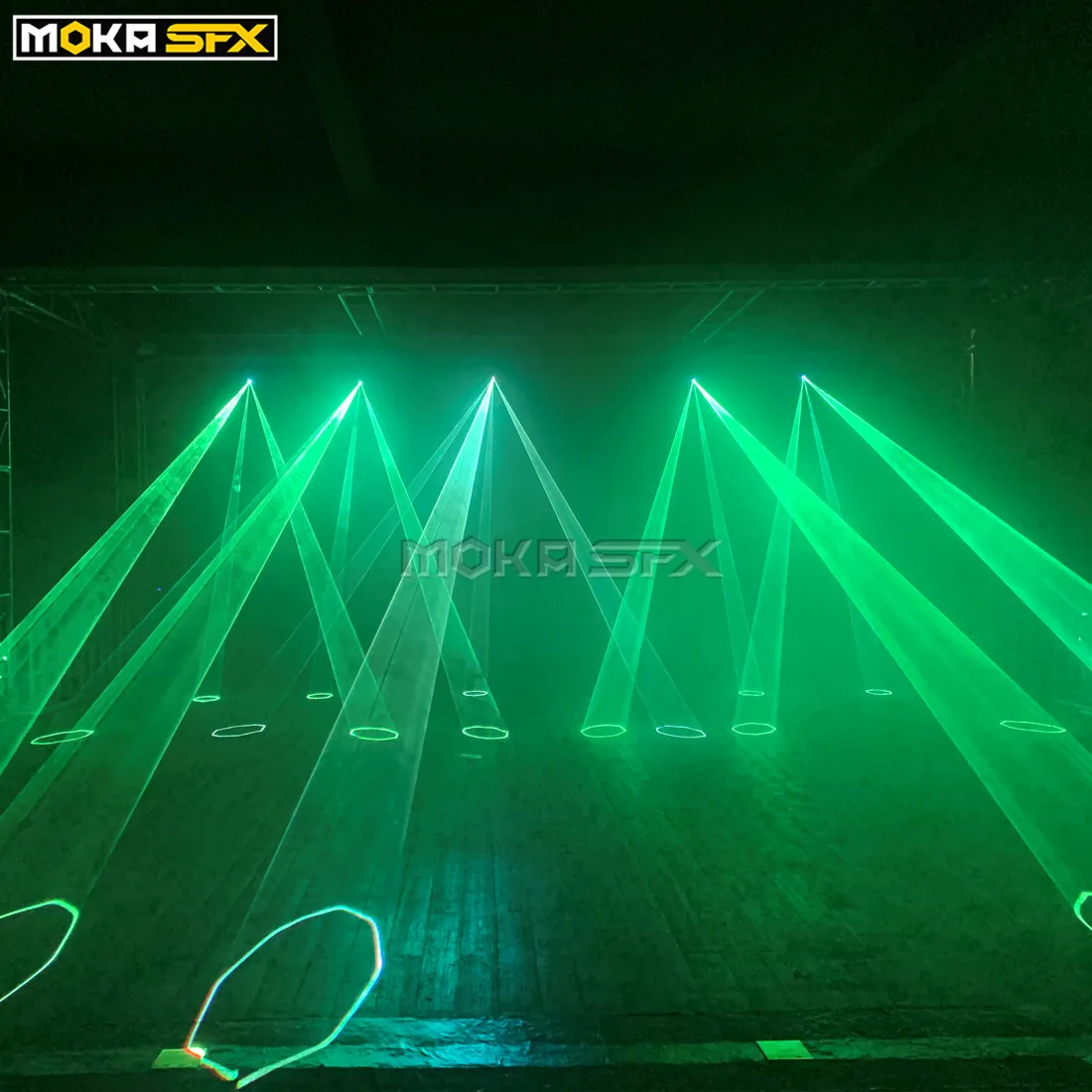 Laser Projector DJ Light Animation Stage RGB 3IN1 4W Dj Integrated Module DMX Music ILDA Control | Освещение