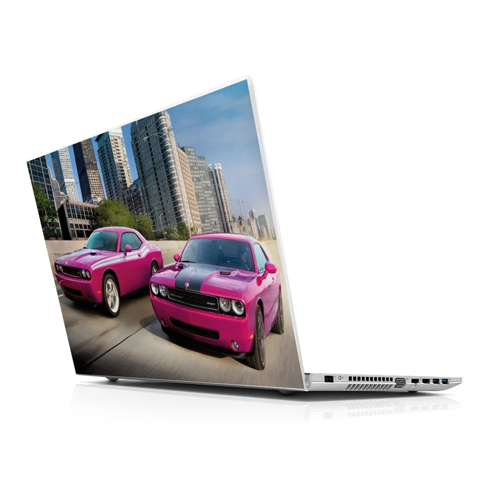 Наклейка для ноутбука Master Dodge Challenger универсальная наклейка 13 14 15 6 16 17 19 дюймов asus HP