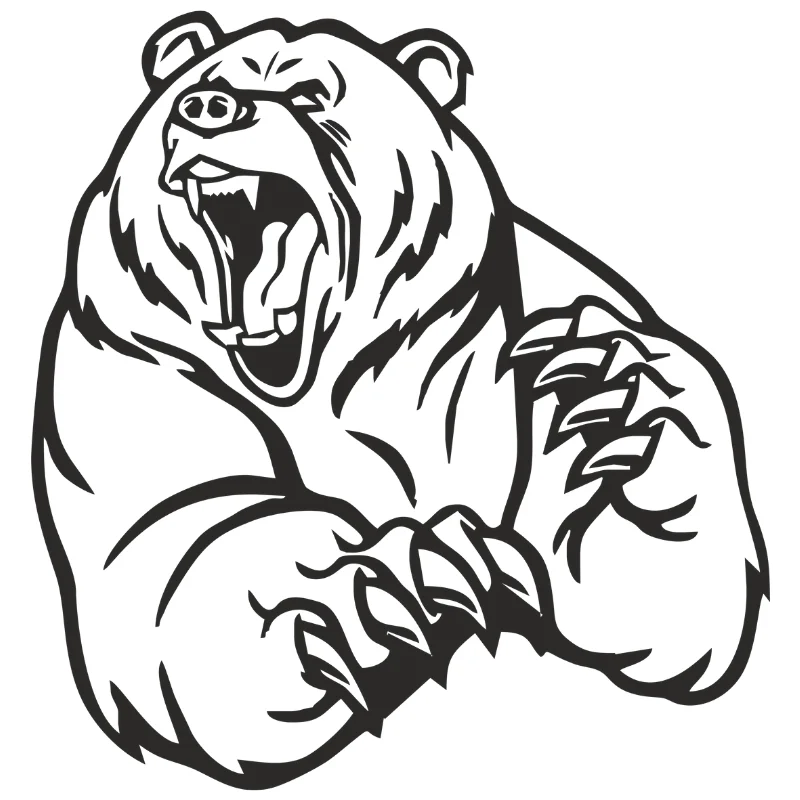 Car stickers from the manufacturer. automotive products for exterior decoration &quotbear&quot | Автомобили и мотоциклы