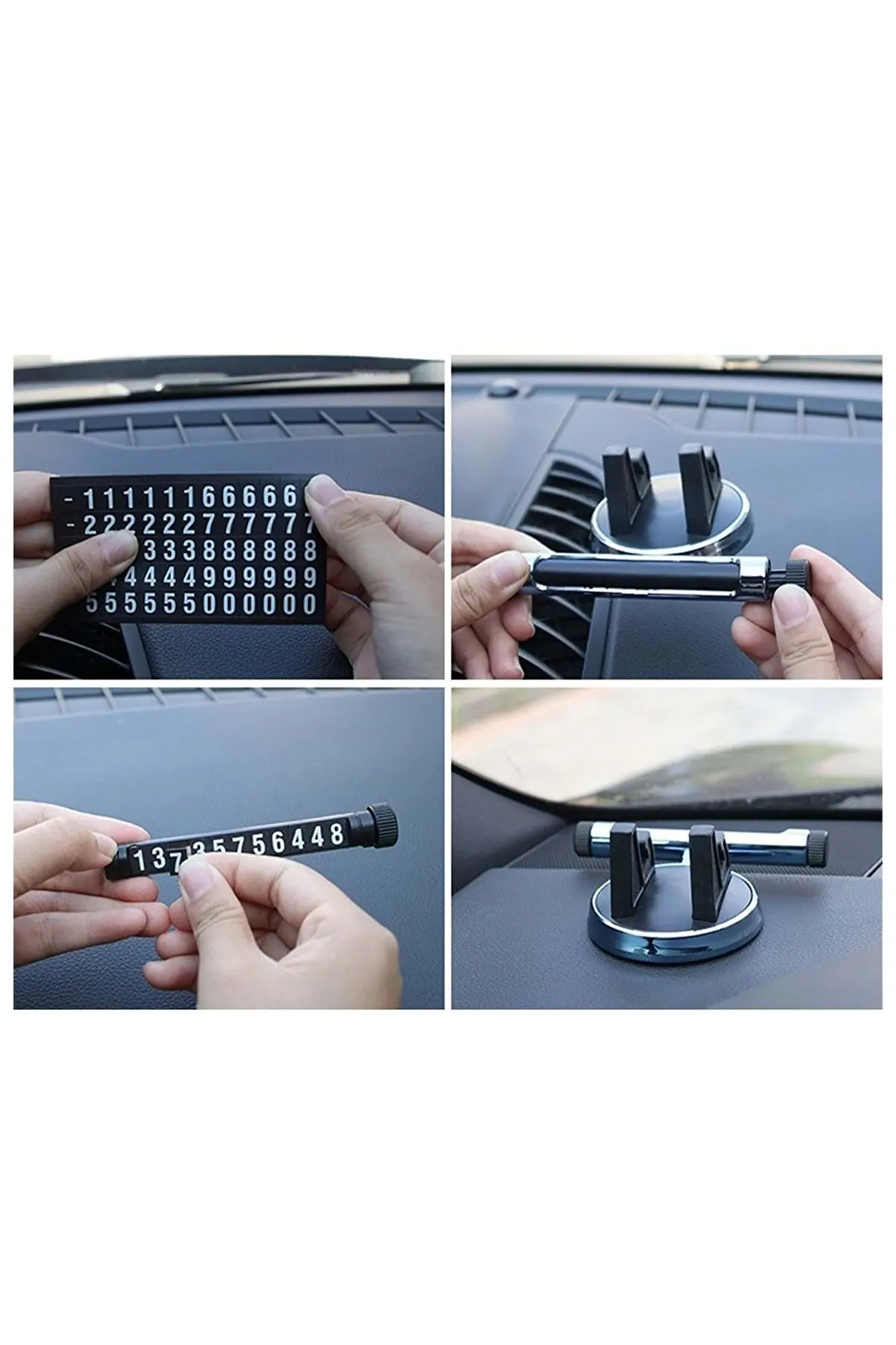 number car phone holder security number stone security emergency transportation accessory design stylish durable free global shipping