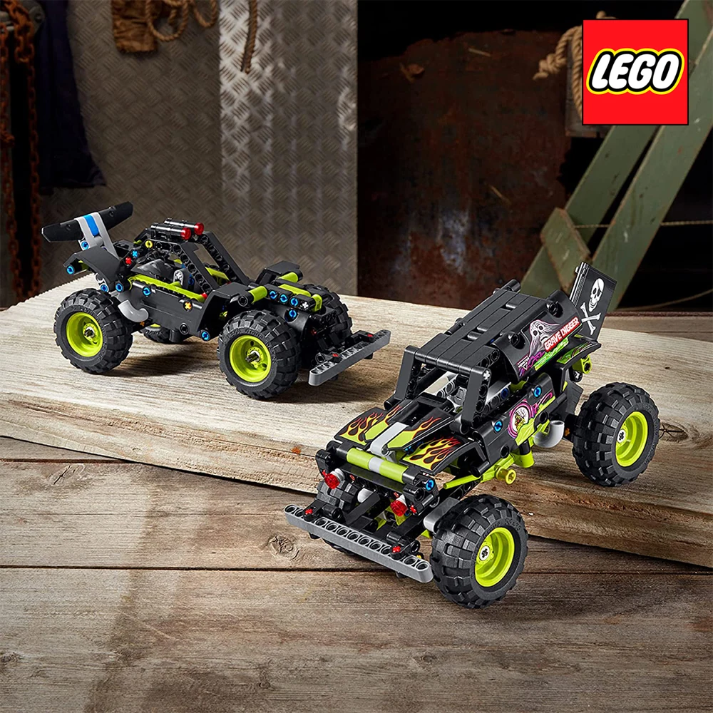 Конструктор LEGO Technic Monster Jam Гравировальный экскаватор 42118 оригинал для детей новая