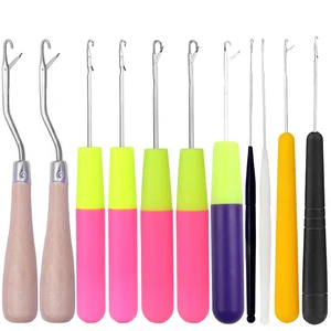 Nonvor Latch Crochet Hook Hair Weave Crochet Needle Wigs Knitting Hair Extensions Styling Carpets Re