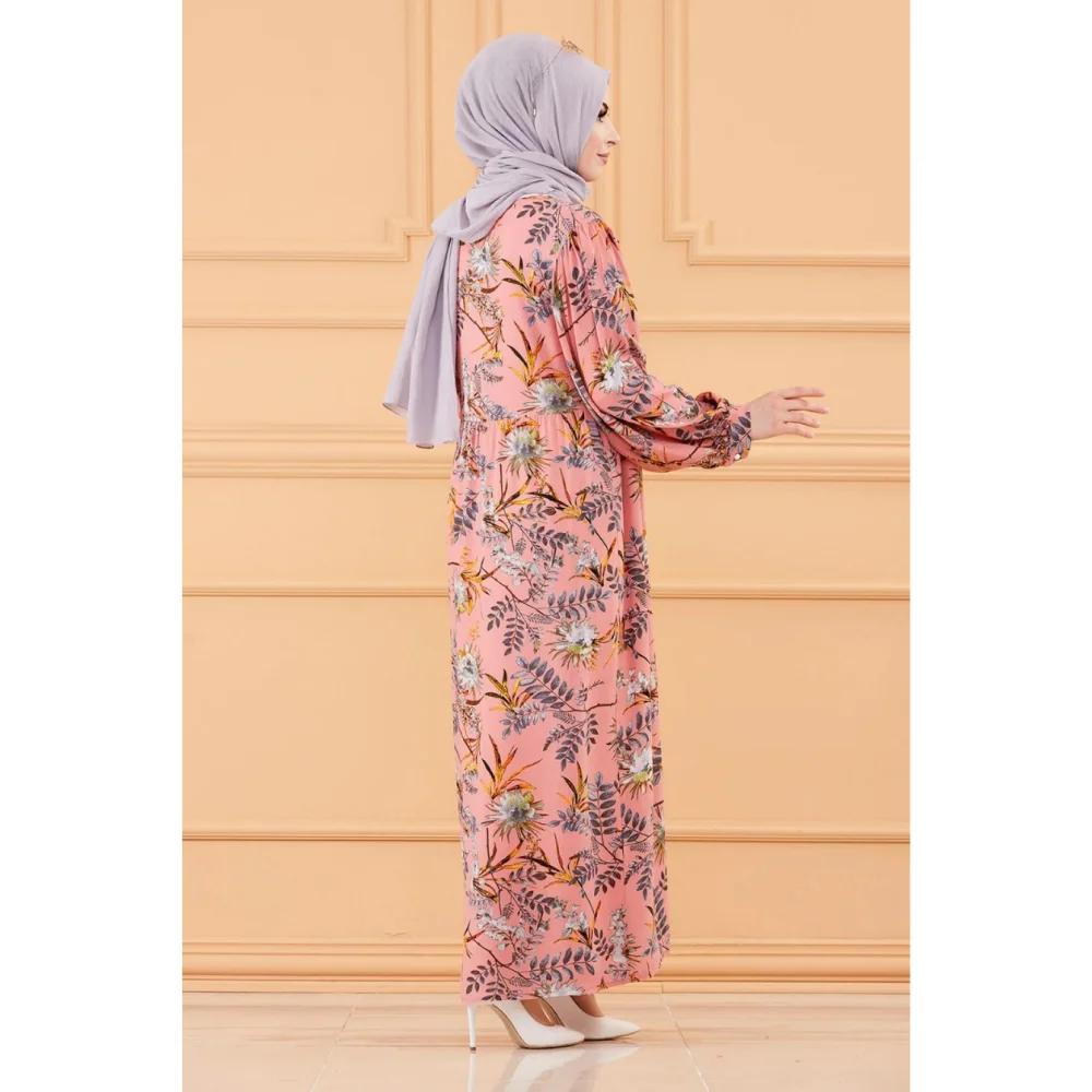 2022 Season Hijab Dress is Turkish Product Trend Fast Delivery abaya ramadan muslim dress women abayas modest clothing ramadan d