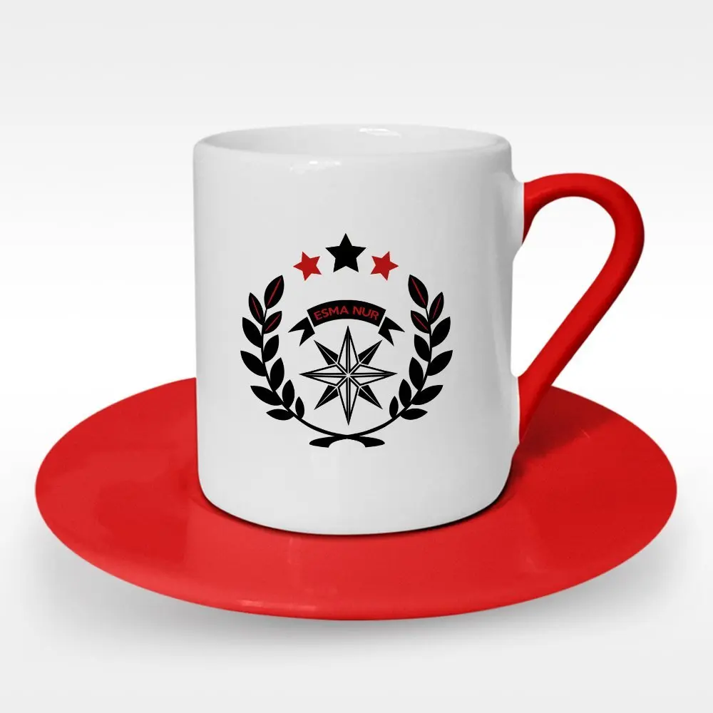 

Персонализированная красная чашка для кофе по-турецки-5