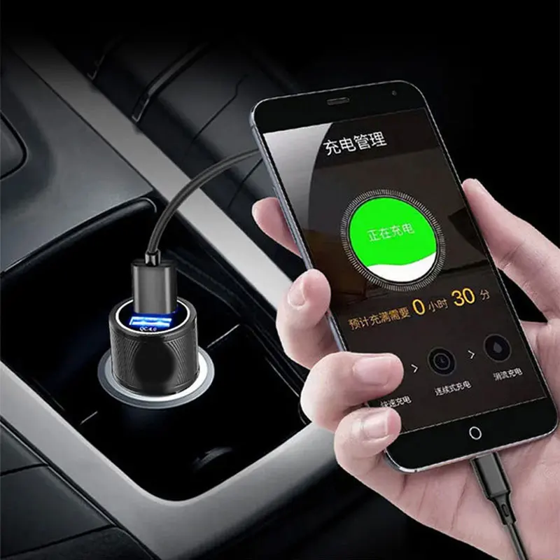 Автомобильное зарядное устройство USB Quick Charge 4 0 QC4.0 QC3.0 QC 4.8A PD 65 Вт | Автомобили и