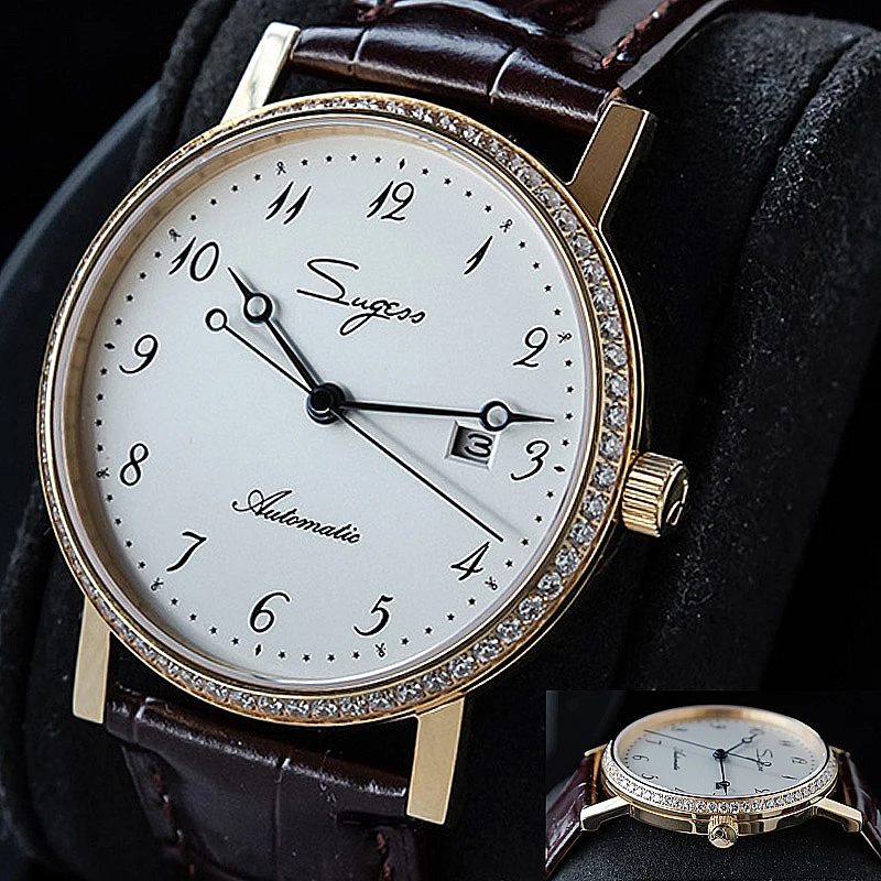 Sugess 8 мм с мультипокрытием мастер тонкие в рождественском стиле мужские бизнес