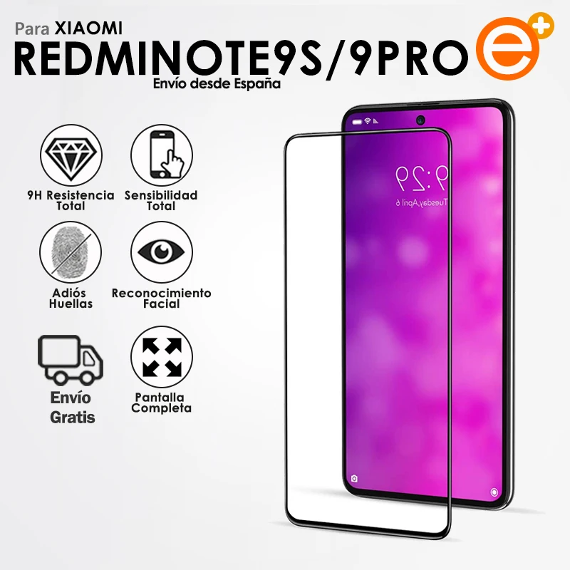 Защитное стекло для Xiaomi Redmi Note 5 6 7 8 Pro 8t 9s полное закаленное | Мобильные телефоны и
