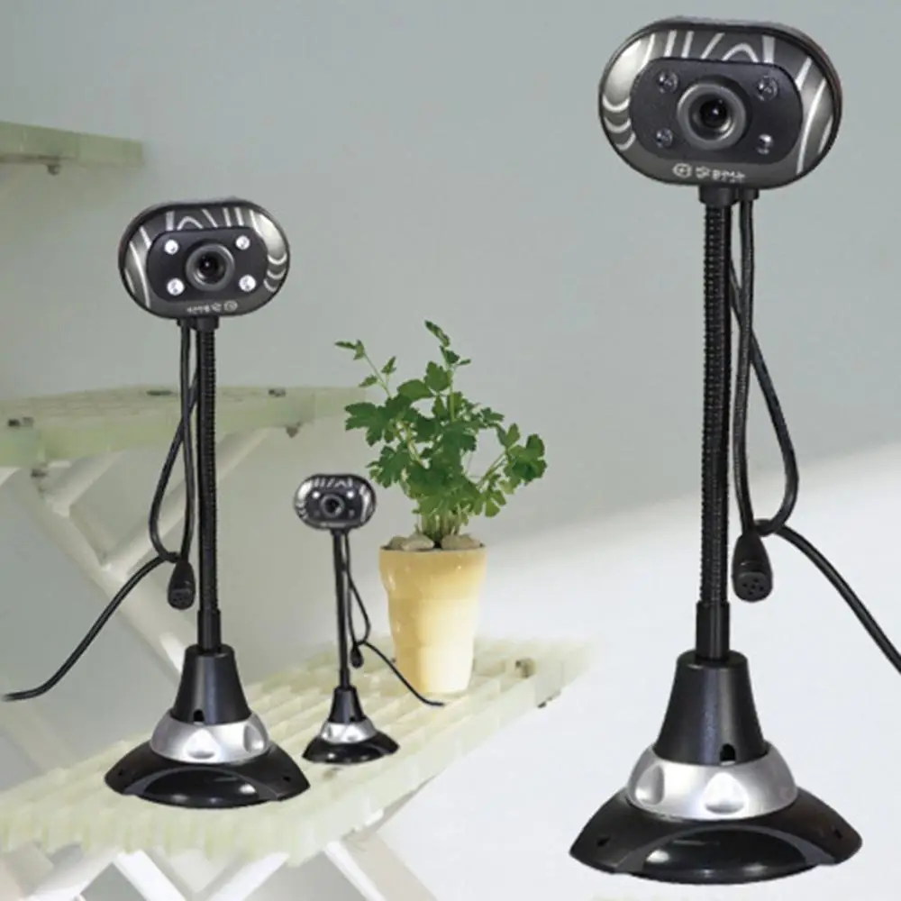 USB веб камера с микрофоном без привода для прямого эфира видеовещания YouTube