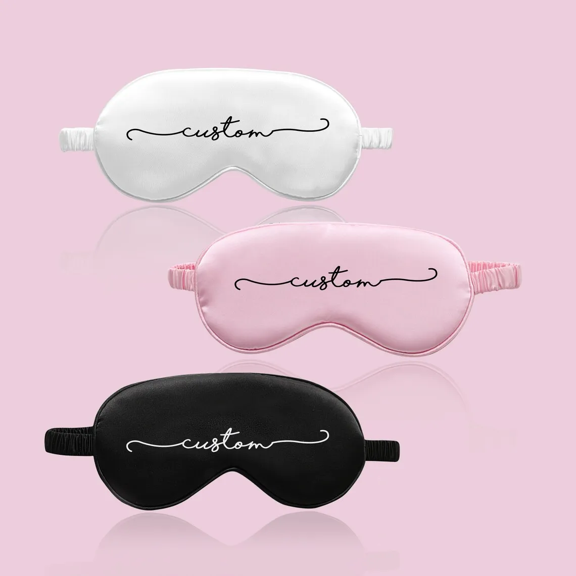 

Custom Sleep Masks, Stocking Stuffers, Holiday Gifts Ideas, Personalized Sleep Mask, Custom Sleep Mask