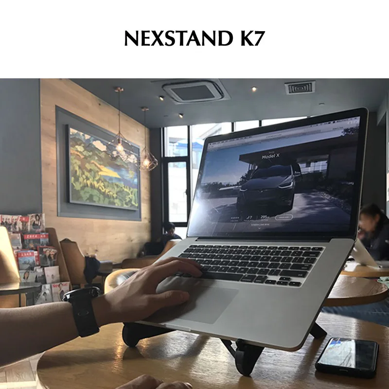 

NEXSTAND K7 Laptop Stand Folding Portable Laptop Lapdesks Office Ergonomic Notebook Stand For Macbook Laptop Accessories