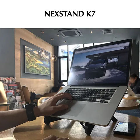 Подставка для ноутбука NEXSTAND K7, Складная портативная эргономичная офисная подставка для ноутбука Macbook, аксессуары для ноутбуков