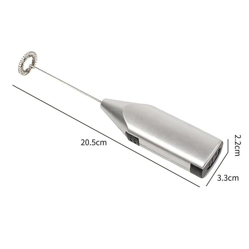 

Electric Whisk Milk Frother Egg Beater Kitchen Beverage Foaming Agent Whisk Mixer Stirrer Coffee Cappuccino Creamer Whisk