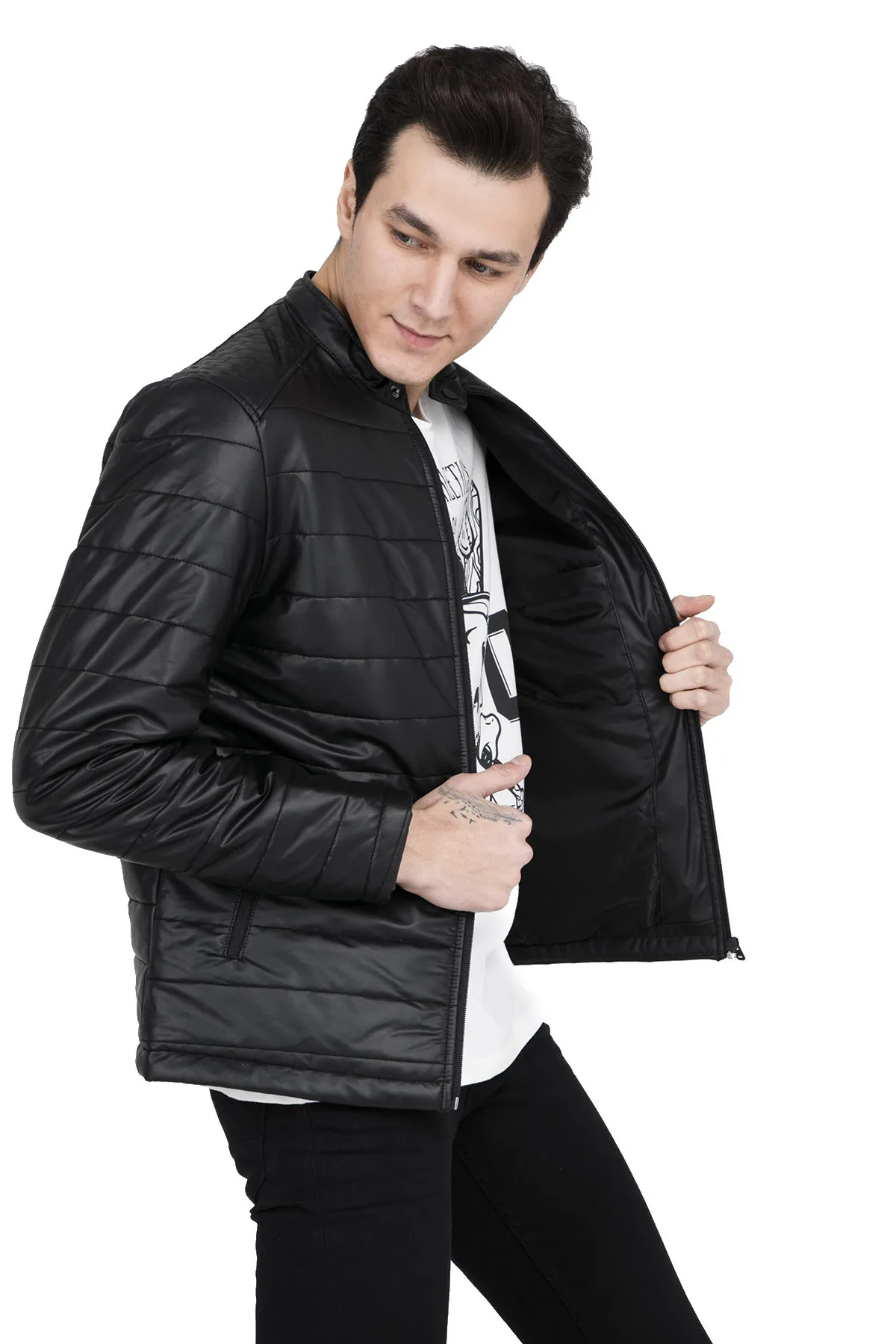 Мужское пальто-пуховик JACK & JONES CORE JCONEW 12152936 | Мужская одежда