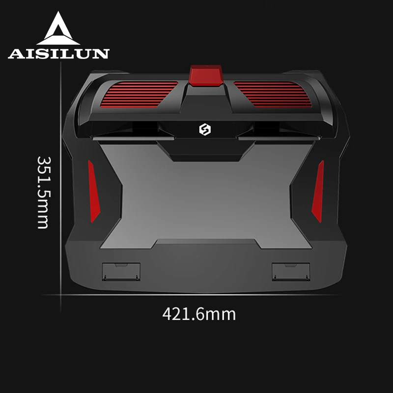 Охлаждающая подставка для ноутбука 12 17 дюймов с RGB подсветкой и двумя USB