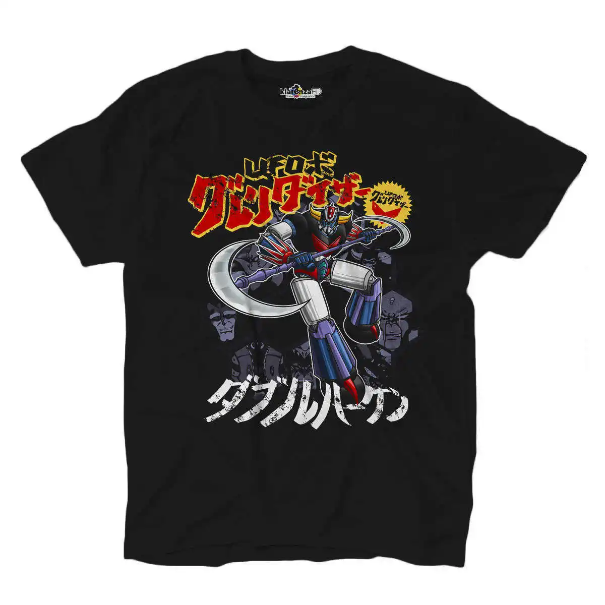 Футболка Человек Робот Mecha Chogokin Стиль 80 Memories UFO Robo 1 цвет S|Мужские футболки| |