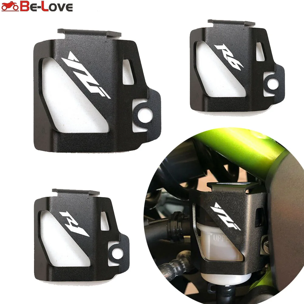 

For YAMAHA yzf r6 r1 r3 r25 YZF-R6 YZF-R25 YZFR6 YZF-R3 YZF-R1 Motorcycle CNC Rear Brake Fluid Reservoir Guard Cover Protector