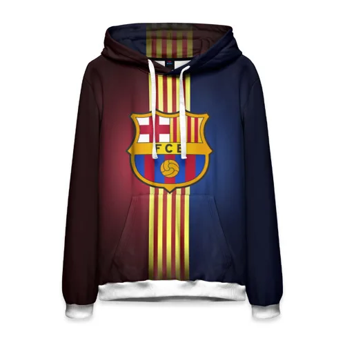 Men's sweatshirt 3D Barcelona FC | Мужская одежда