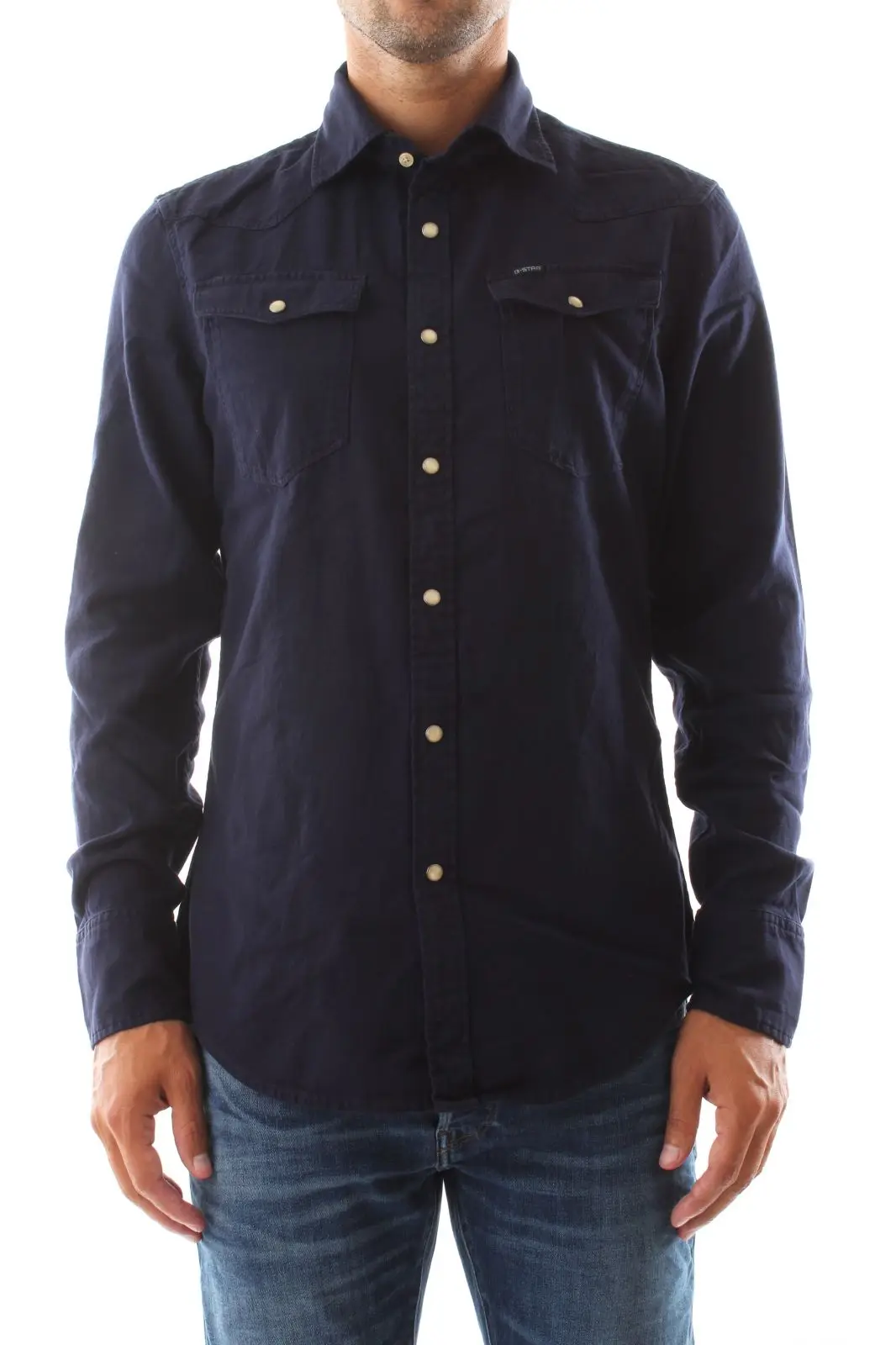 Мужская рубашка G STAR D10140 7647 3301 футболка 6067 SARTHO BLUE| |