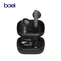 boei tws headphones bluetooth 5 0 earphones wireless headsets stereo bass gaming led mini earbuds smart touch for smartphone