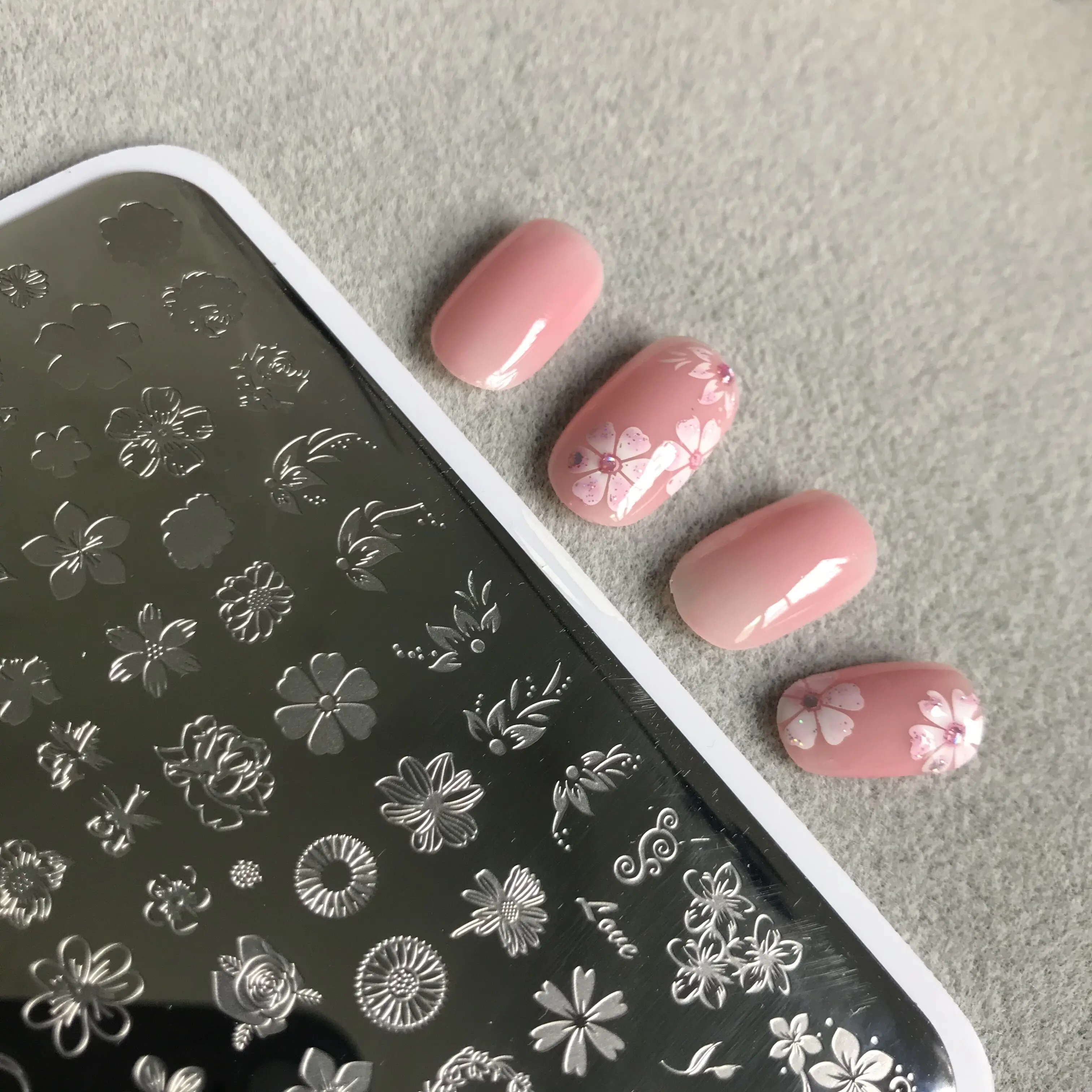 Стальная пластина для стемпинга XMQ инструменты дизайна ногтей пластины с