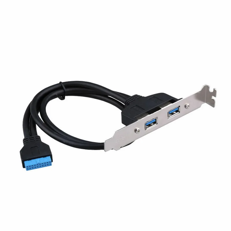 1 шт. задняя панель kphrtek USB3.0 расширительный кронштейн для 20 контактного