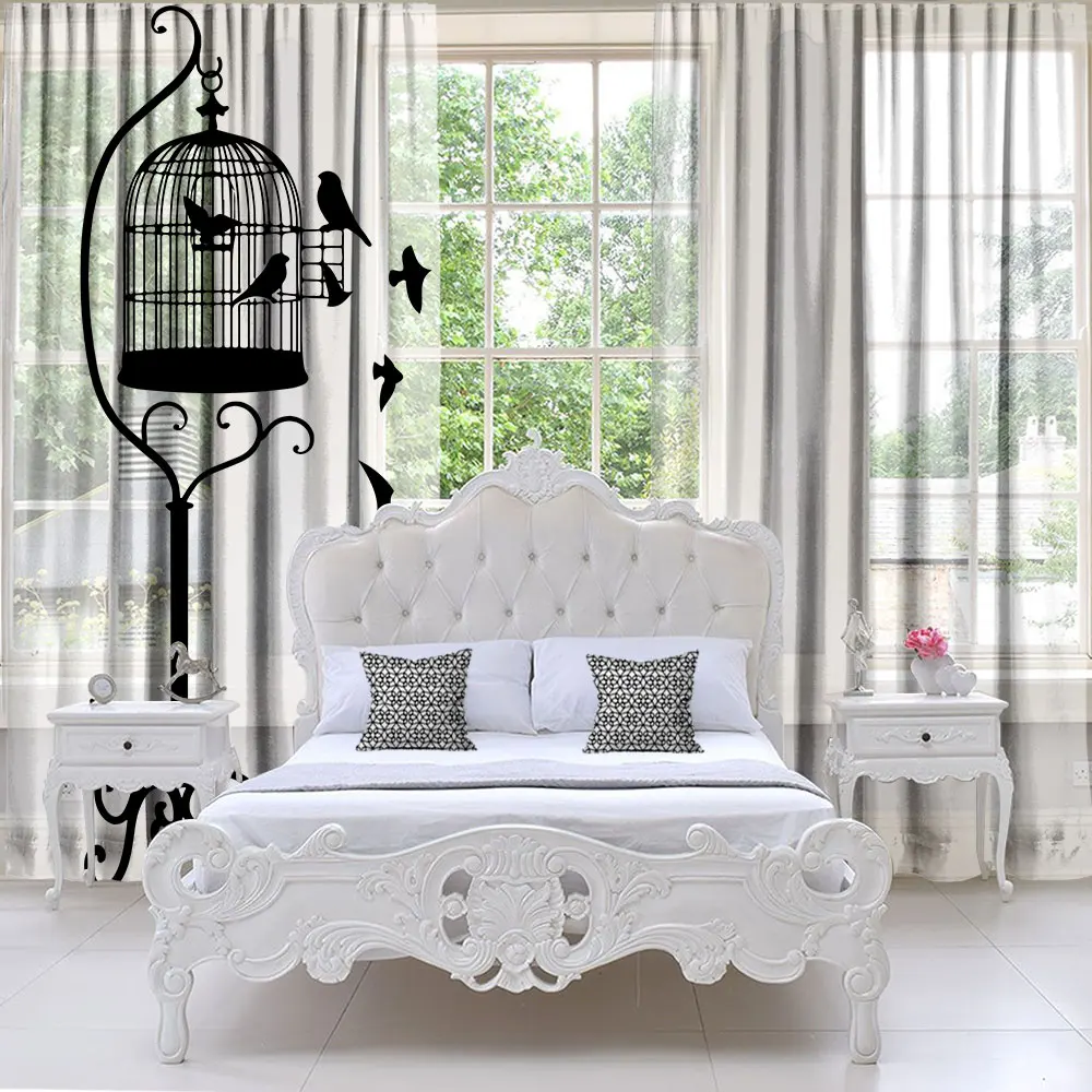 

Клетка для птиц Cipcici, 1 шт., Тюлевая занавеска для гостиной, украшение для дома, Современное украшение для дома, белая тюль для спальни для дом...