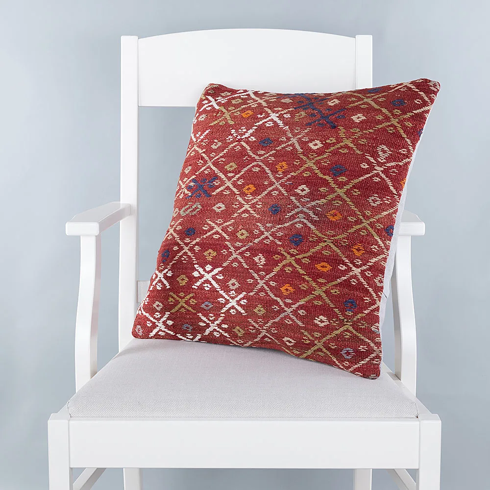 

Gerek El Dokuma Kilim Krlent 50 x 50 : 4699