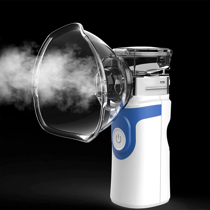 

Handheld Portable Nebulizer Medical Devices Humidifier Inhaler Atomization Nebulizer Asthma Silent Inhaler for Inhalation Adulto