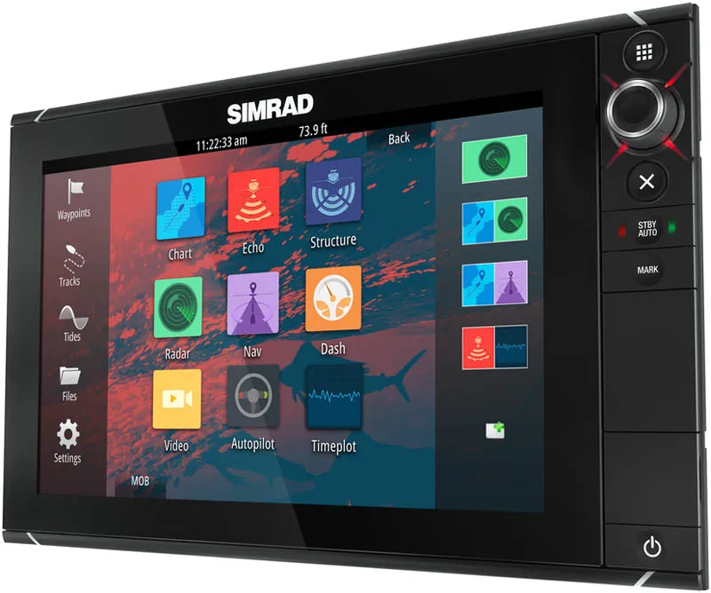 Многофункциональный дисплей Simrad NSS12 evo2 Combo | Спорт и развлечения