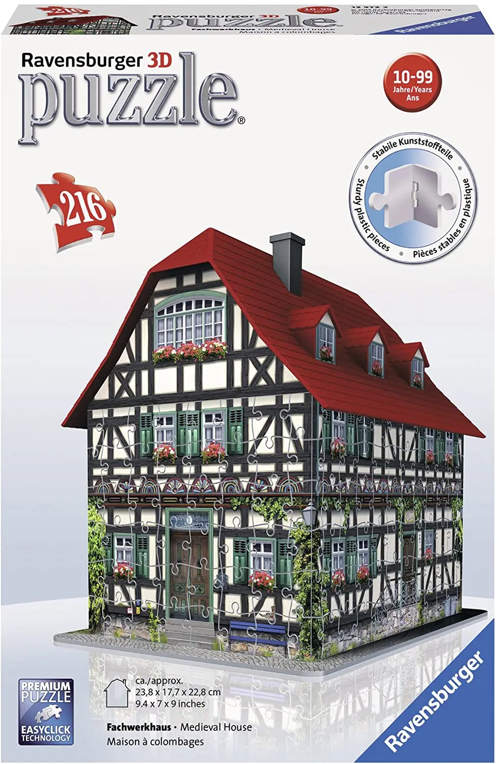 

Ravensburger Medieval House 3D Puzzle 216 Pcs 125722