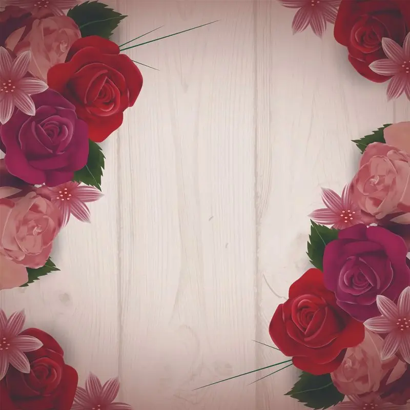 

Curtain Red Pink Roses Green Leaves Flower Bouquets Nature Blossom Romantic Artwork Printed