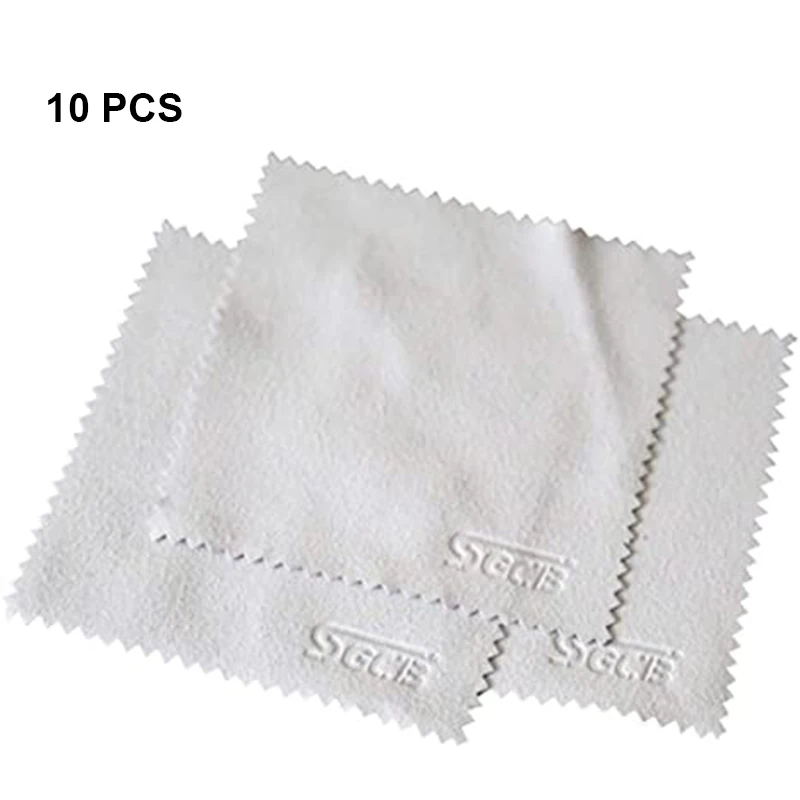 SGCB 10PCS Car Wash Microfiber Towel Auto Cleaning Cloth Household Cleaning High Absorbent Polishing Coating Towel 10 X 10 CM