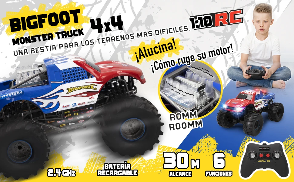 Monster Truck New Bright|RC Cars 
