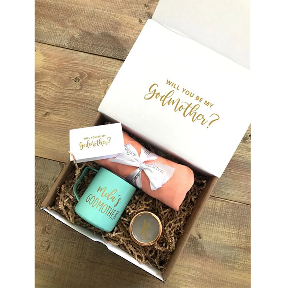 Розовое золото элегантная Свадебная подарочная коробка на заказ спасибо вы