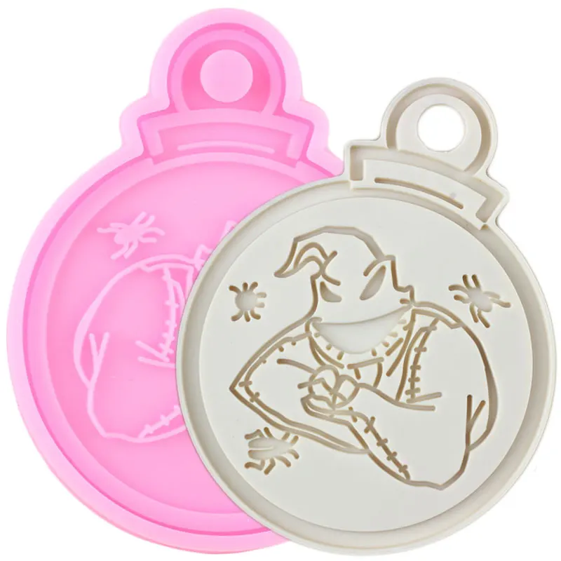 Силиконовая форма для брелока Disney Oogie Boogie ожерелья клоуна на Хэллоуин из