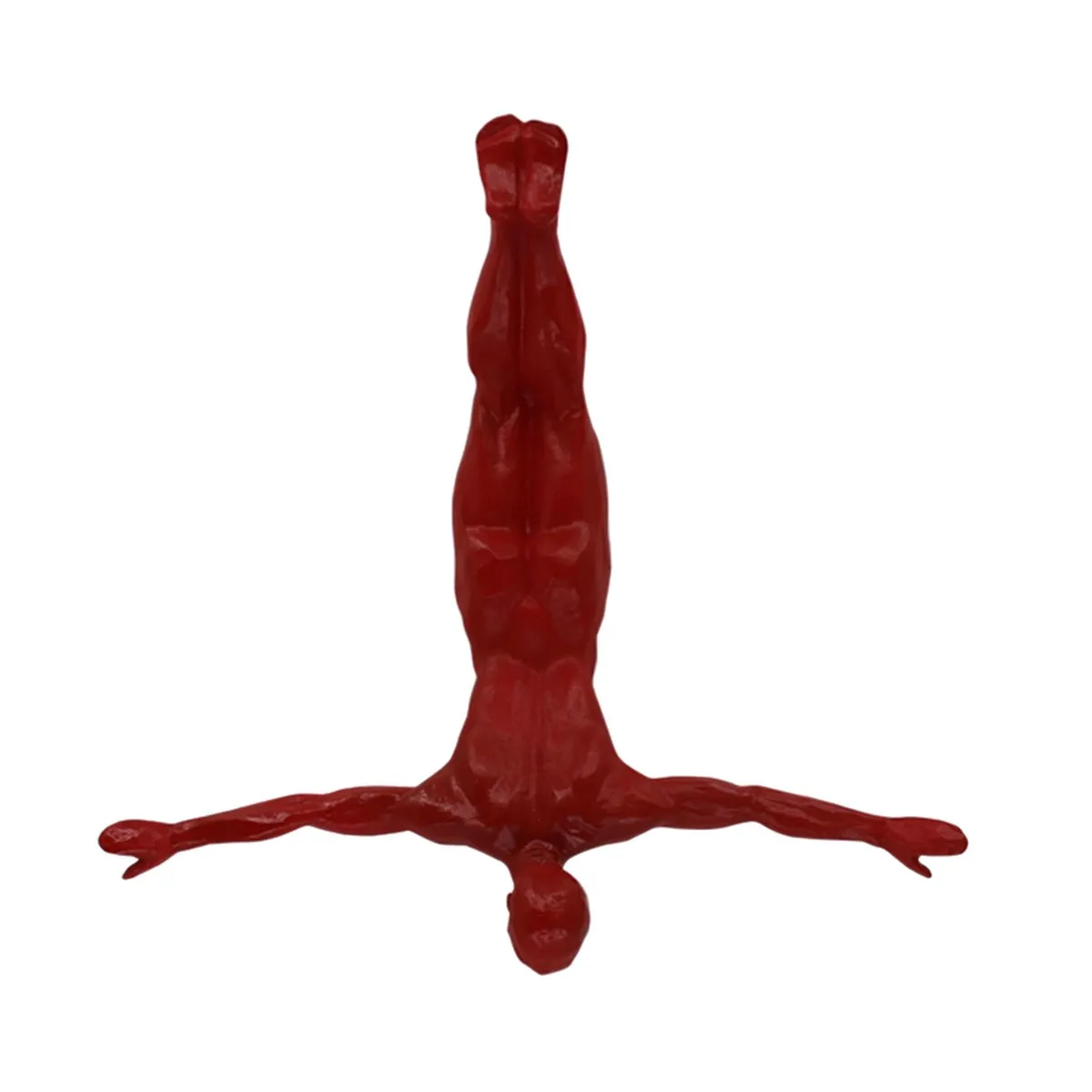 

Living Room Background Creative Gift Colorful Young Boy Figurine Figure Cool Bungee Jumping Man Resin Wall Hanging Decoration