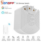 Интеллектуальный выключатель света SONOFF D1 Wi-Fi Смарт диммер 